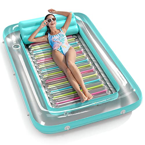 4 in 1 Inflatable Tanning Pool Float