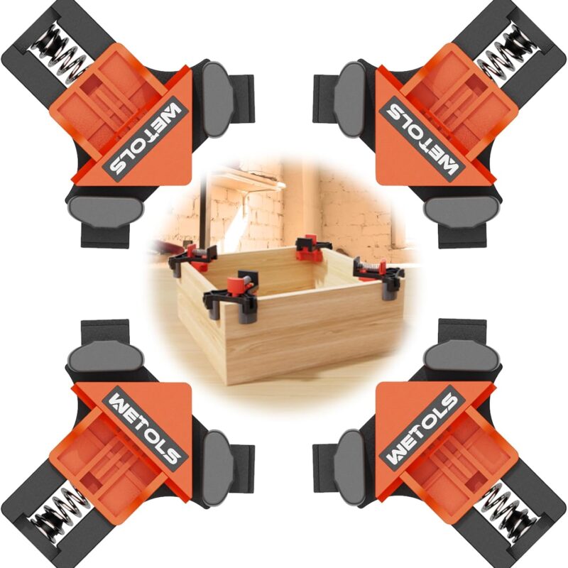 90 Degree Woodworking Clamp Deal Set – 41% Off Today