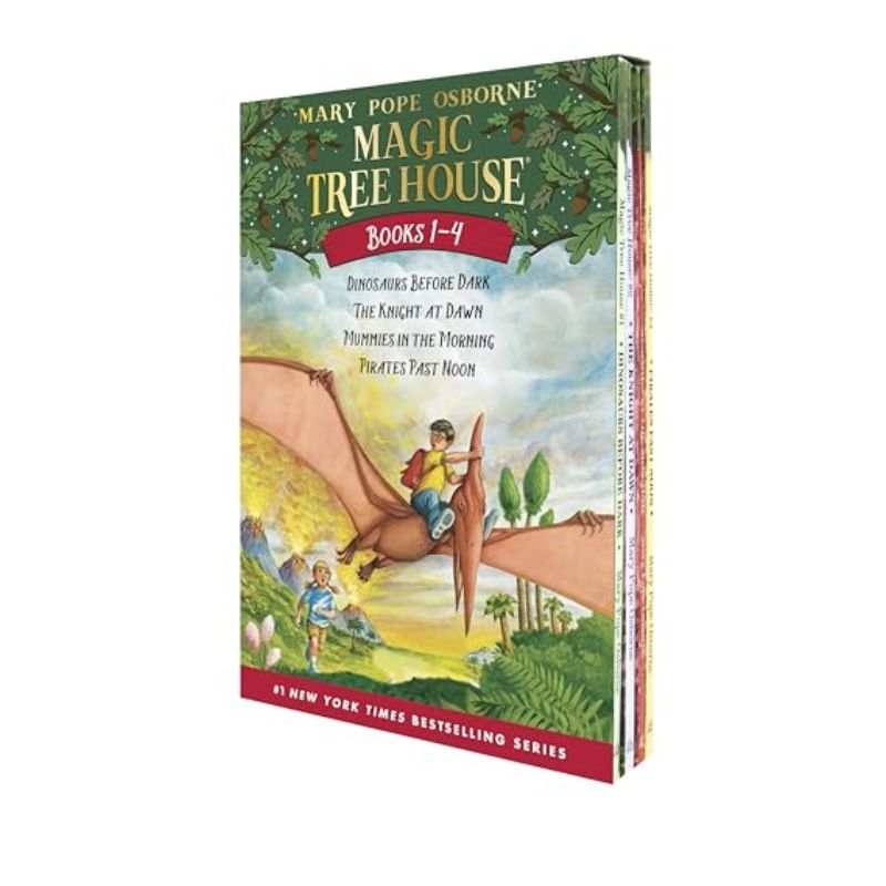 Magic Tree House Books 1-4 Boxed Set