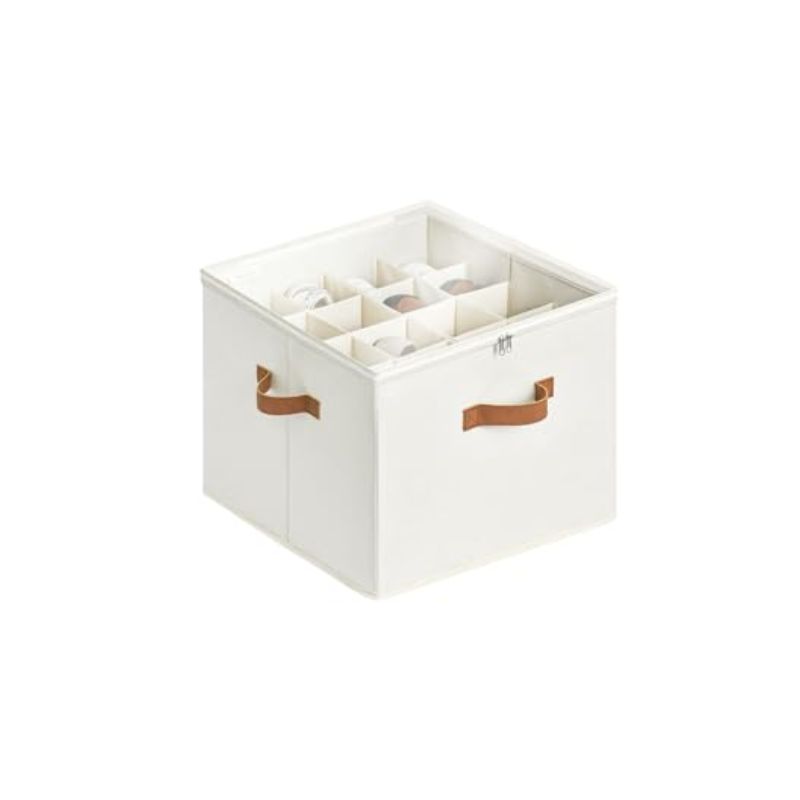 StorageWorks 16-Pair Closet Shoe Organizer with Clear Cover