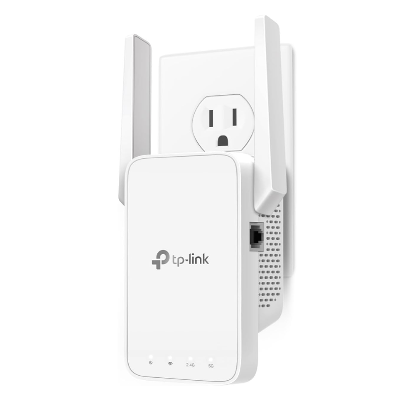 TP-Link AC1200 WiFi Extender, 2025 Wirecutter Best WiFi Extender,