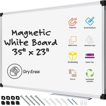AGCAN 35" x 23" Magnetic Whiteboard