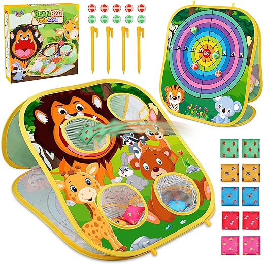 Animal Themed Bean Bag Toss Game
