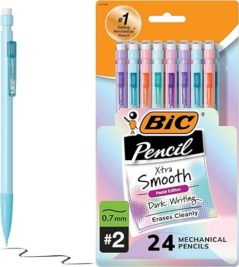 BIC Xtra-Smooth Pastel Mechanical Pencils