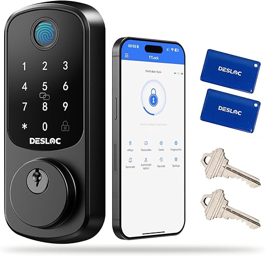 DESLOC Smart Fingerprint Door Lock B200