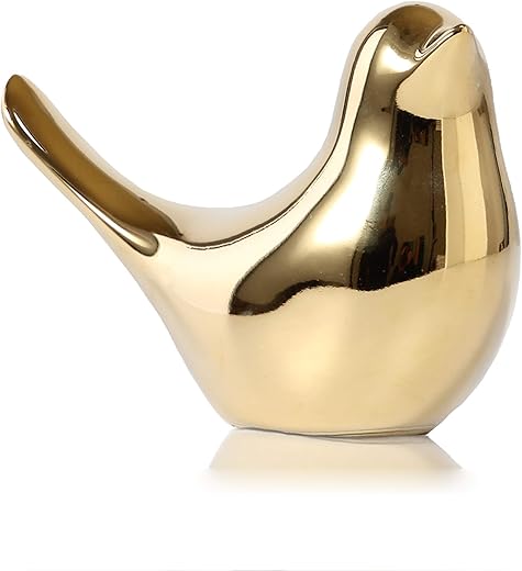 FANTESTICRYAN Gold Bird Decorative Ornaments