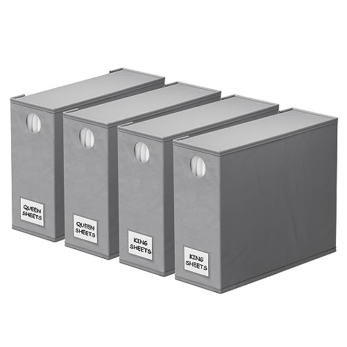 Foldable Bed Sheet Organizers Set