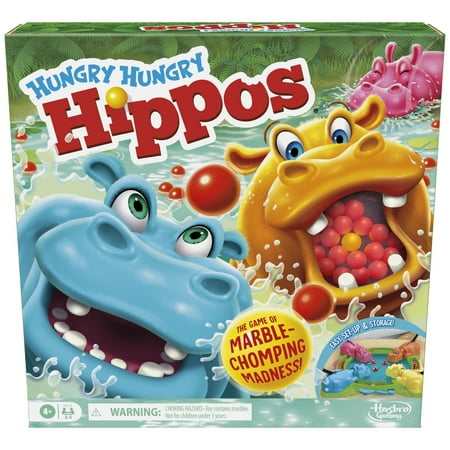Hungry Hungry Hippos Board Game for Kids