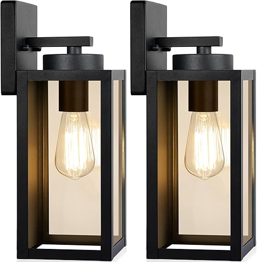 Matte Black Outdoor Wall Light Fixtures