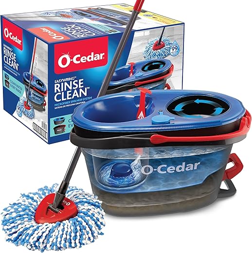 O-Cedar RinseClean Spin Mop System