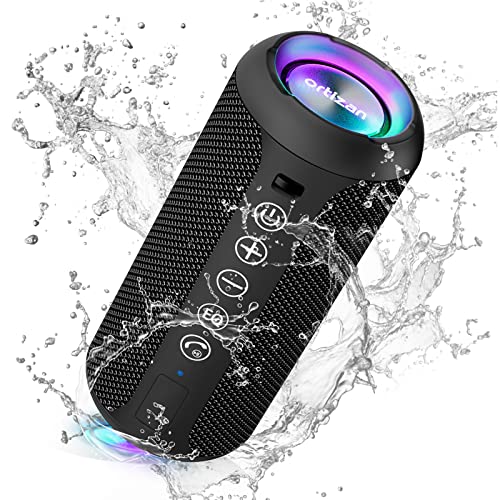 Ortizan Portable Bluetooth Speaker Black