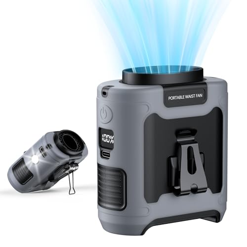 PlanCiTi Wearable Waist Clip Fan