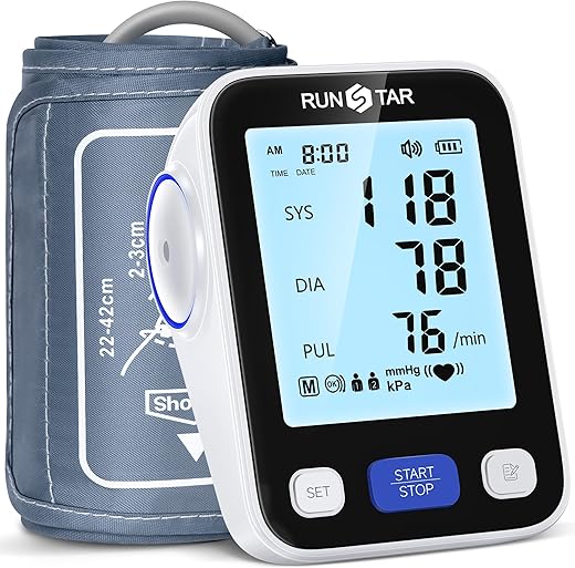 Runstar Upper Arm Blood Pressure Monitor