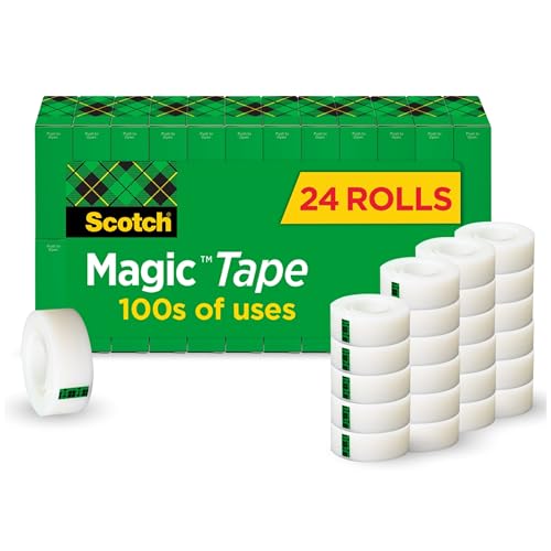 Scotch Magic Tape 24 Rolls Pack