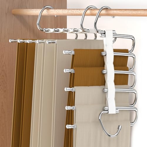 Space Saving Pants Hangers Set of 4