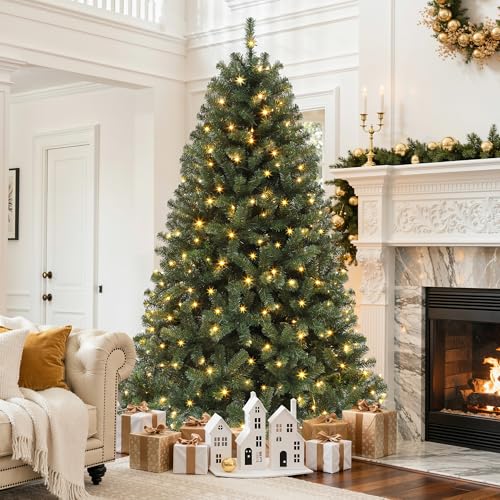 6ft Pre-lit Artificial Christmas Tree