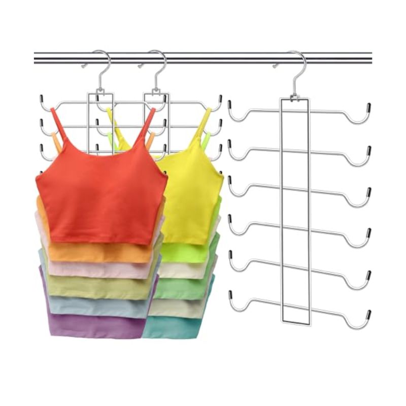 CLODSPAC 6 Tier Tank Top Hanger Set