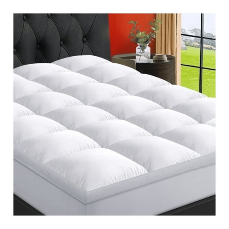 Ultra Thick Cooling Mattress Topper Queen