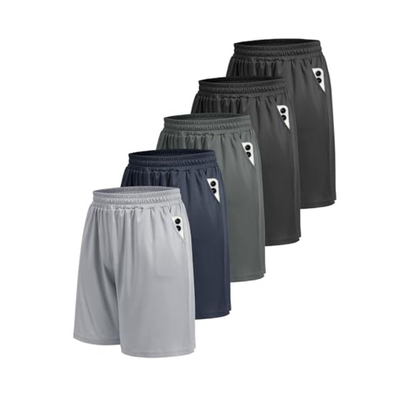 Men's Athletic Gym Shorts with Pockets