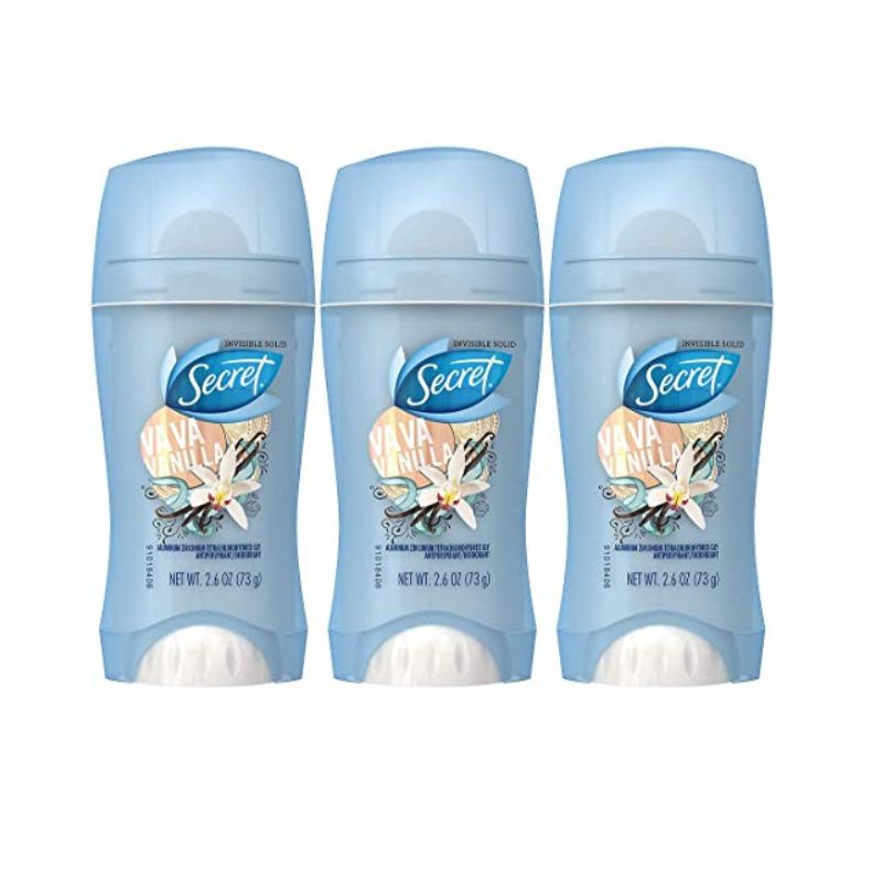 Secret Va Va Vanilla Antiperspirant Pack of 3