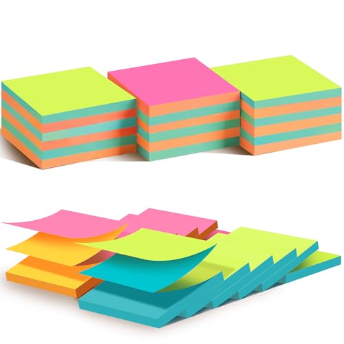 Bright Pop Up Sticky Notes 18 Pads