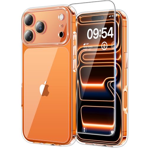 Clear Military-Grade Case for iPhone 17 Pro