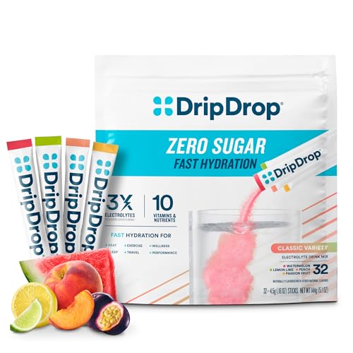 DripDrop Sugar Free Electrolyte Packets