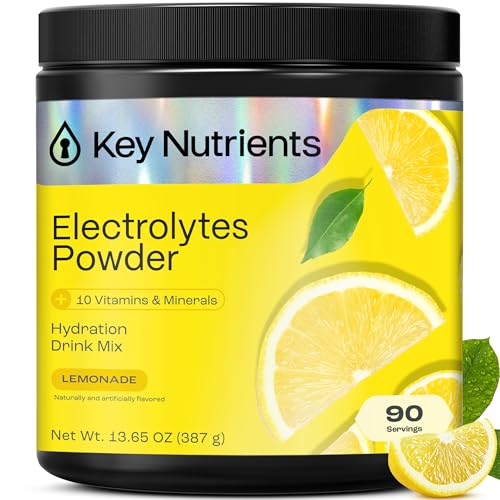 Electrolyte Powder with Vitamins Lemonade