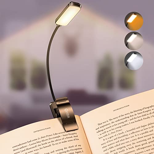 Gritin LED Rechargeable Book Light