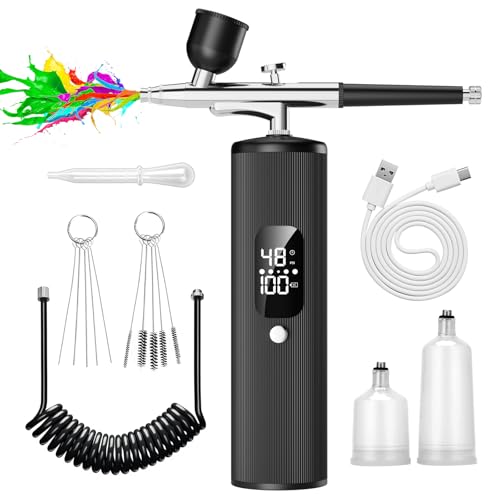 High-Pressure Airbrush Kit with Compressor
