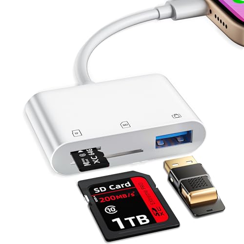 iPhone SD Card Reader Adapter