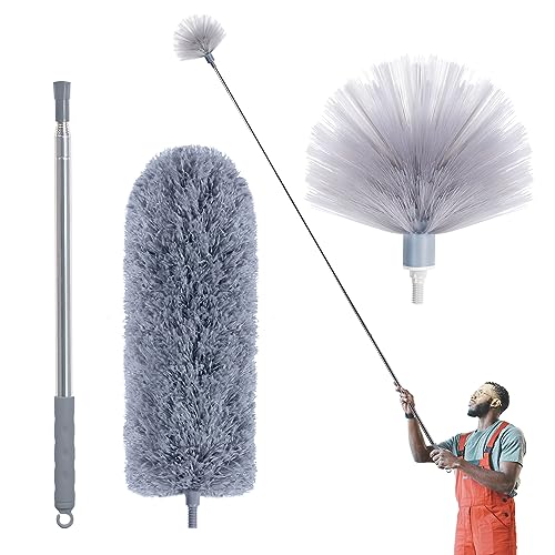 IVYROLL Extendable Cobweb Duster Kit