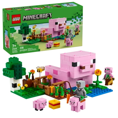 LEGO Minecraft Baby Pig House Playset
