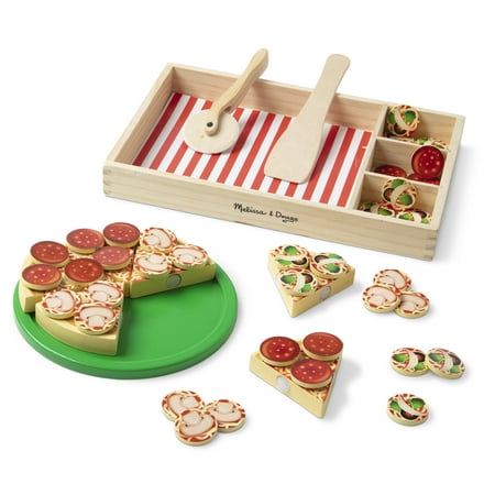 Melissa & Doug Wooden Pizza Set