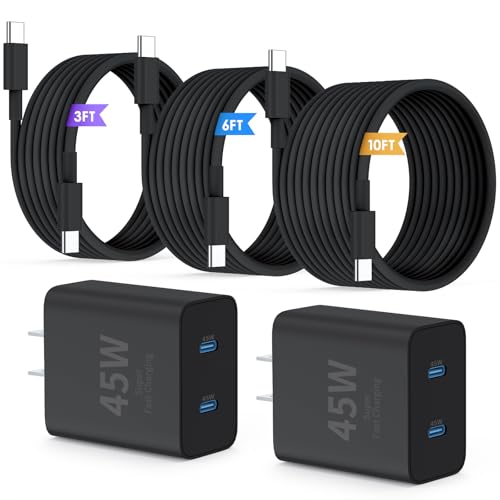 QZIIW 45W Dual Port USB C Charger Pack