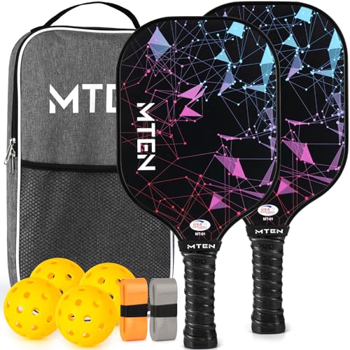 Set of 2 USAPA Approved Pickleball Paddles