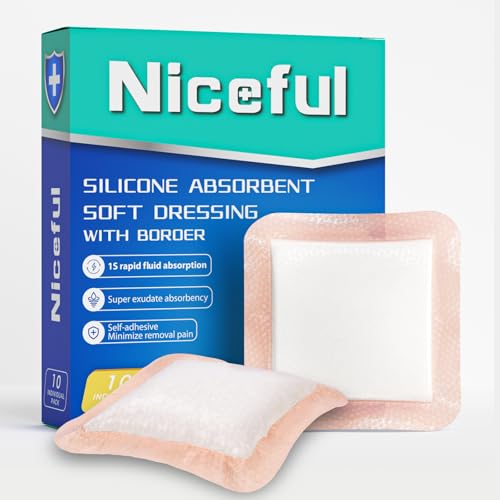 Super Absorbent Silicone Wound Dressings