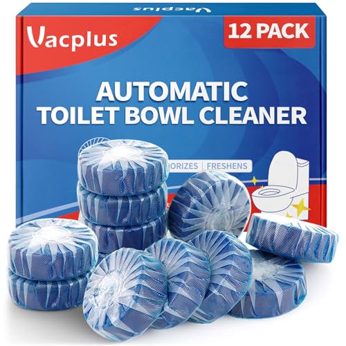 Vacplus Toilet Bowl Cleaner Tablets 12 Pack