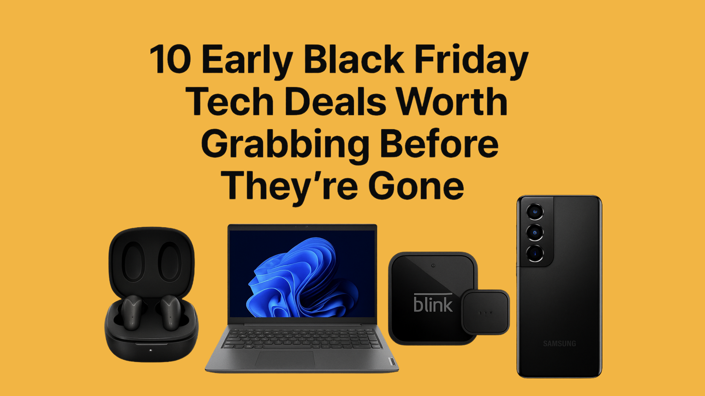 15 Early Black Friday Amazon Tech Deals Worth Grabbing Before They’re Gone
