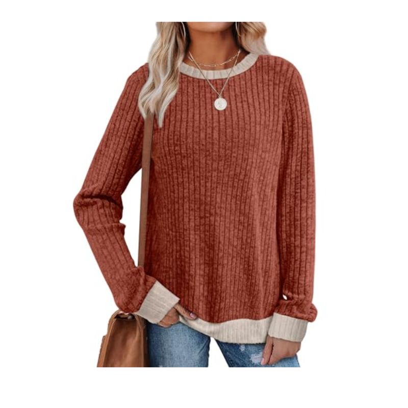 Trendy Long Sleeve Sweater for Women