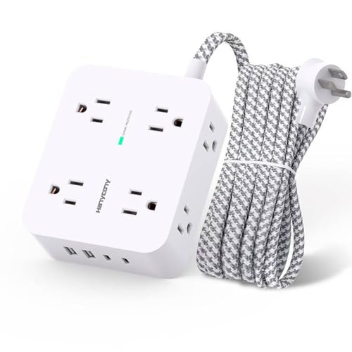 HANYCONY 8 Outlet Surge Protector Power Strip