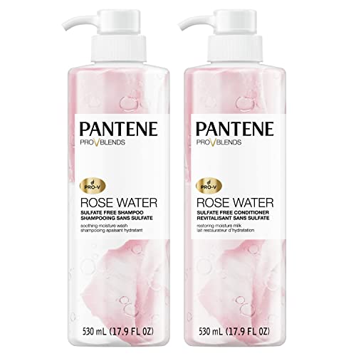 Pantene Rose Water Shampoo Conditioner Set
