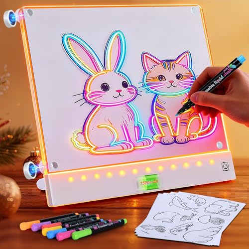 Rechargeable LED Drawing Board for Kids