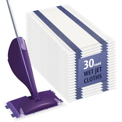30 Count Swiffer Wet Jet Mop Pad Refills