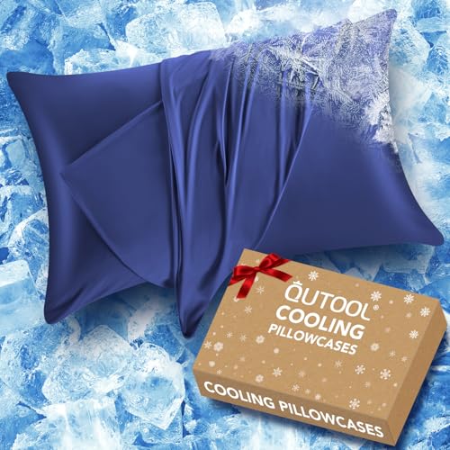 Cooling Pillow Cases 2 Pack for Comfort