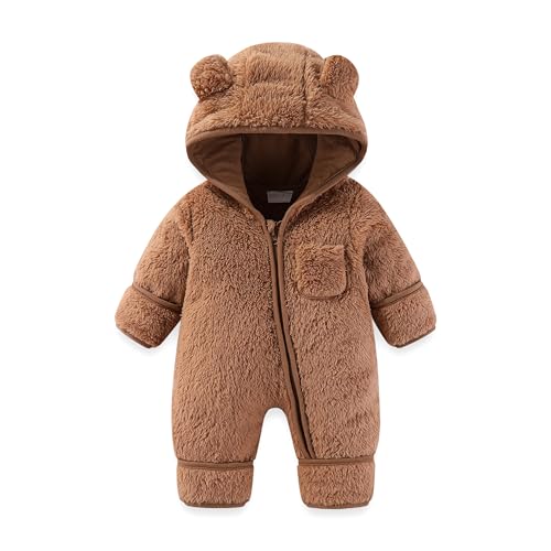 Cozy Newborn Bear Fleece Outfit for Winter