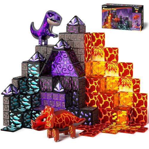 GobiDex Magnetic Dinosaur Tile Adventure Set