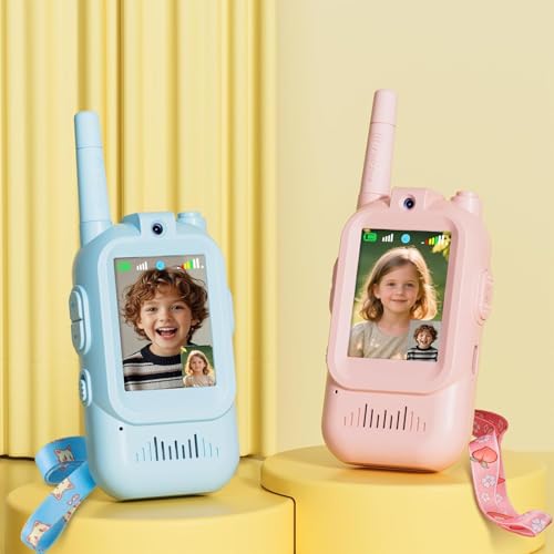 Kids Rechargeable Walkie Talkie with Video