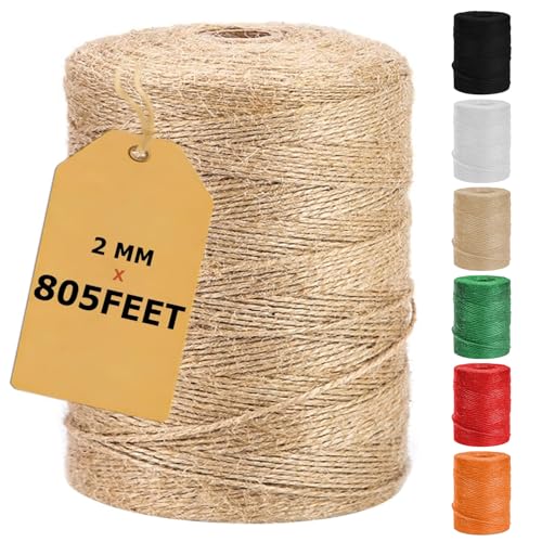 Natural Jute Twine for Crafts and Gardening